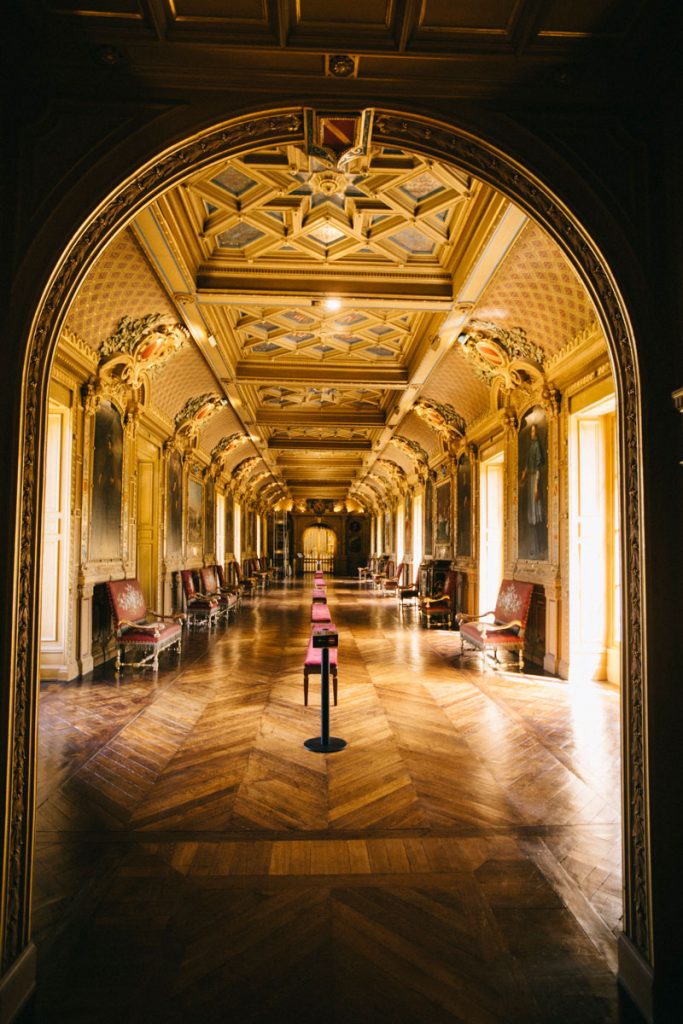 Visiter l'intérieur du château de Maintenon pendant un week-end. crédit photo : Clara Ferrand - blog Wildroad