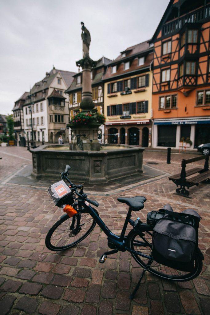 Visite de Molsheim lors d'un séjour à vélo en Alsace. crédit photo : Clara Ferrand - blog Wildroad