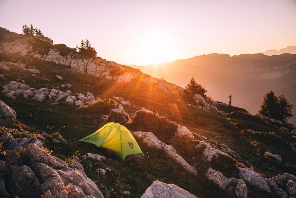 Une idée de bivouac à faire autour de Grenoble dans le massif de la Chartreuse. crédit photo : Clara Ferrand - blog Wildroad