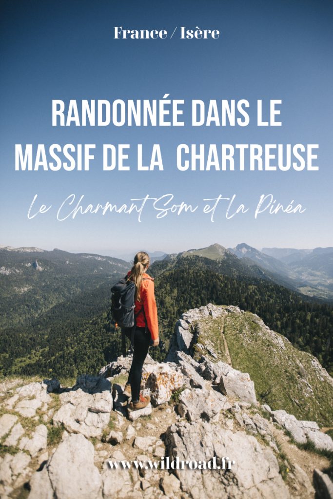La randonnée de la Pinéa, une randonnée familiale à faire autour de Grenoble pour avoir une magnifique vue sur le Vercors et le massif de la Chartreuse. crédit photo : Clara Ferrand -blog Wildroad #isère #randonnee #hiking #pinéa #grenoble #vercors #france 
