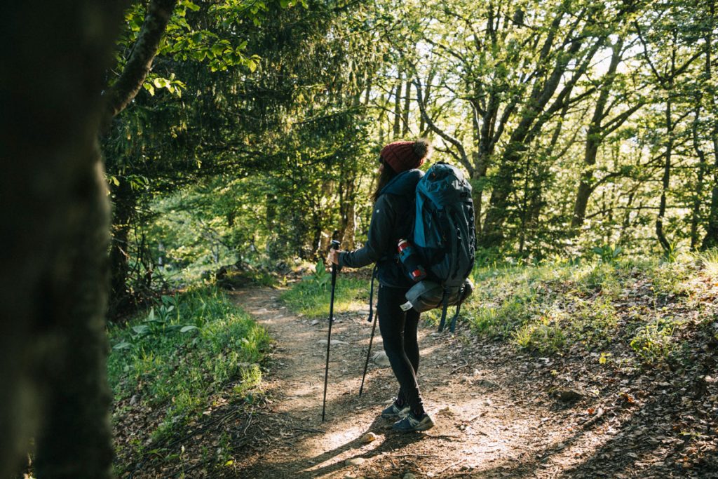 Départ depuis le col des près pour la randonnée de la pointe de la Galoppaz. crédit photo : Clara Ferrand - blog Wildroad