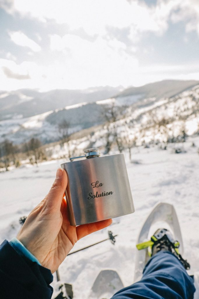 Aventure dans le massif des Vosges en hiver. crédit photo : Clara Ferrand - blog Wildroad