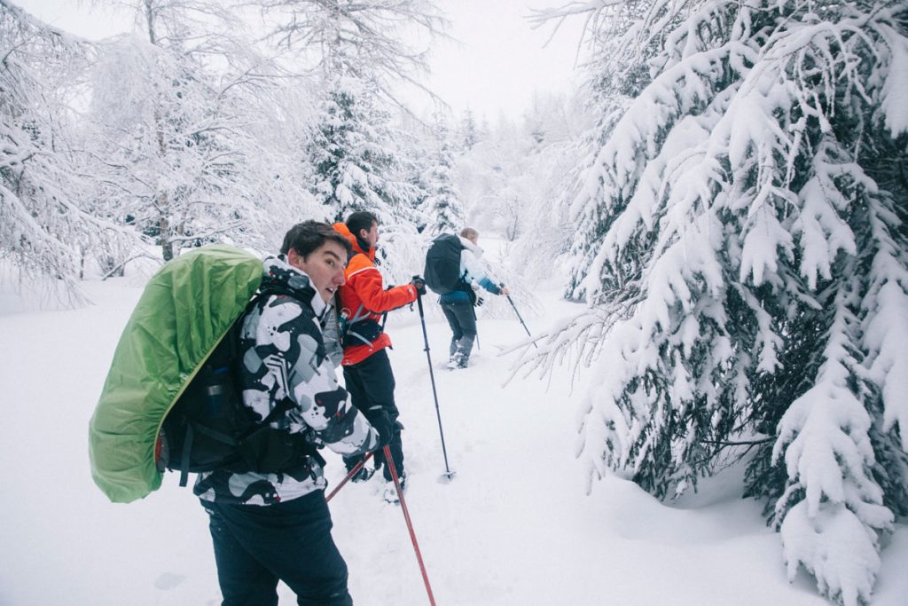 Le tour du petit Ballon une randonnée à faire en hiver. crédit photo : Clara Ferrand - blog Wildroad