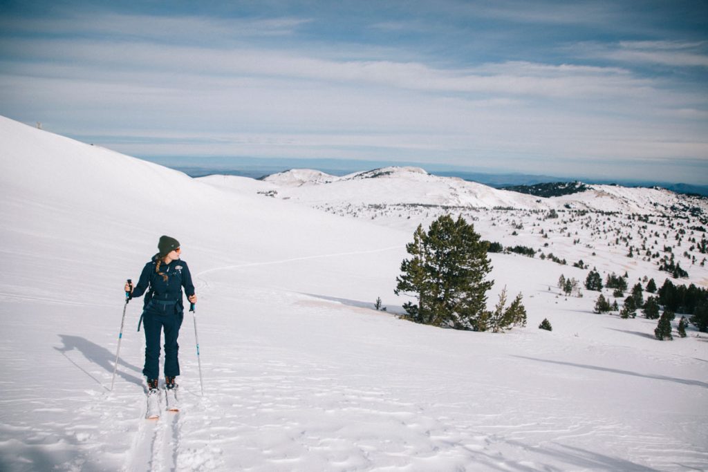 Le plus beaux endroits pour faire du ski de rando en Ariège dans les Pyrénées. crédit photo : Clara Ferrand - blog Wildroad