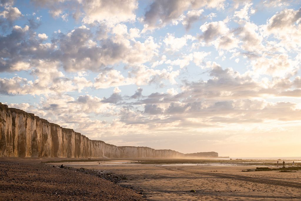 Le sentier des falaises en Haute-Normandie, le GR21. crédit photo : Mi fugue mi raison
