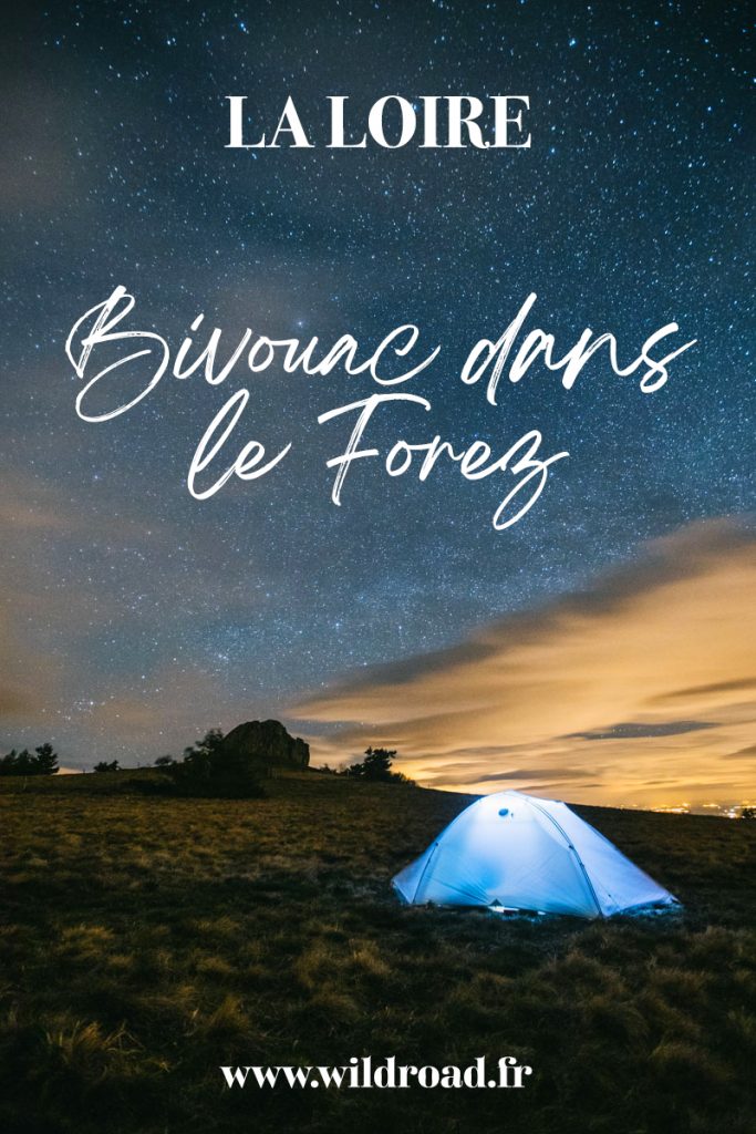 Bivouac dans le Forez : tout ce que vous devez savoir pour organiser votre randonnée dans les monts du Forez sur le GR3. crédit photo : clara Ferrand - blog Wildroad #forez #gr3 #france #laloire #randonnee #bivouac #pierrebazanne #montsduforez