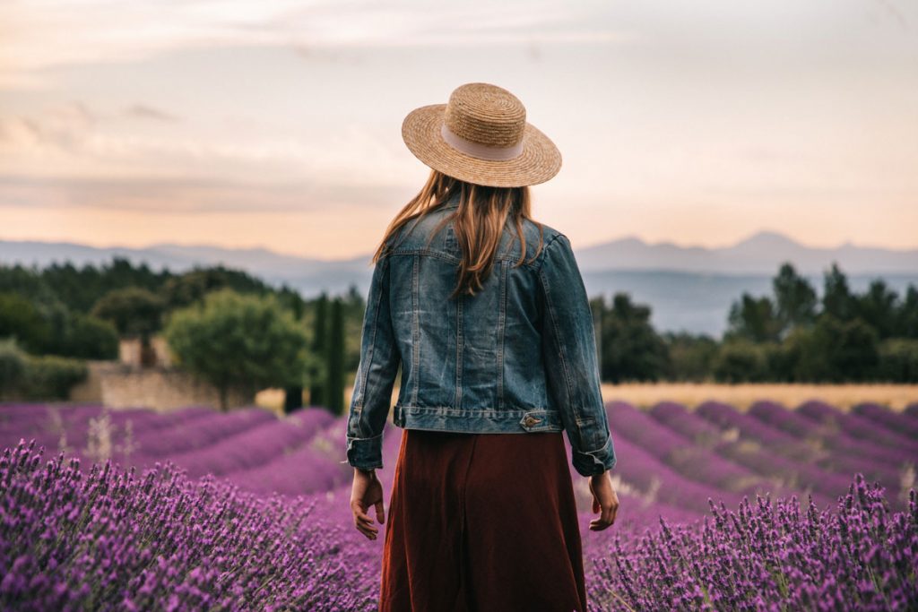 Quelle est la bonne période pour voir les champs de lavande dans la Drôme Provençale. crédit photo : Clara Ferrand - blog Wildroad