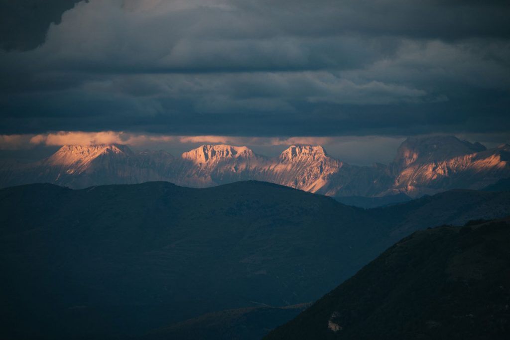 La vue sur le Vercors depuis la Montagne de la Lance. crédit photo : Clara Ferrand - blog Wildroad