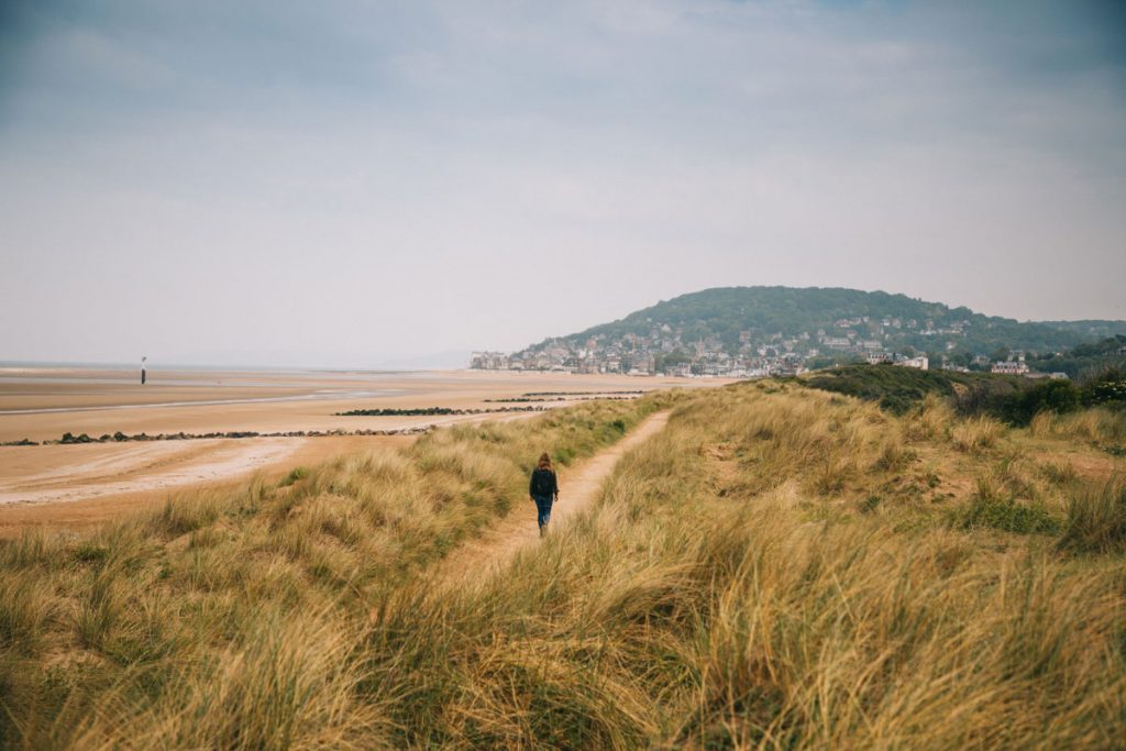 La pointe de Cabourg en Normandie. crédit photo : Clara Ferrand - blog WIldroad