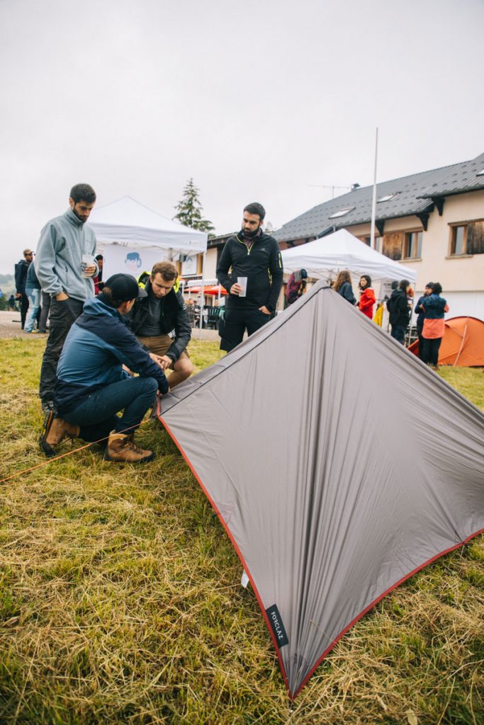 Atelier sur le village bivouac de la Mad Jacques. crédit photo : Clara Ferrand - blog Wildroad