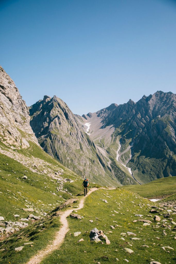 Le col du Mont Rosset. crédit photo : Clara Ferrand - blog Wildroad