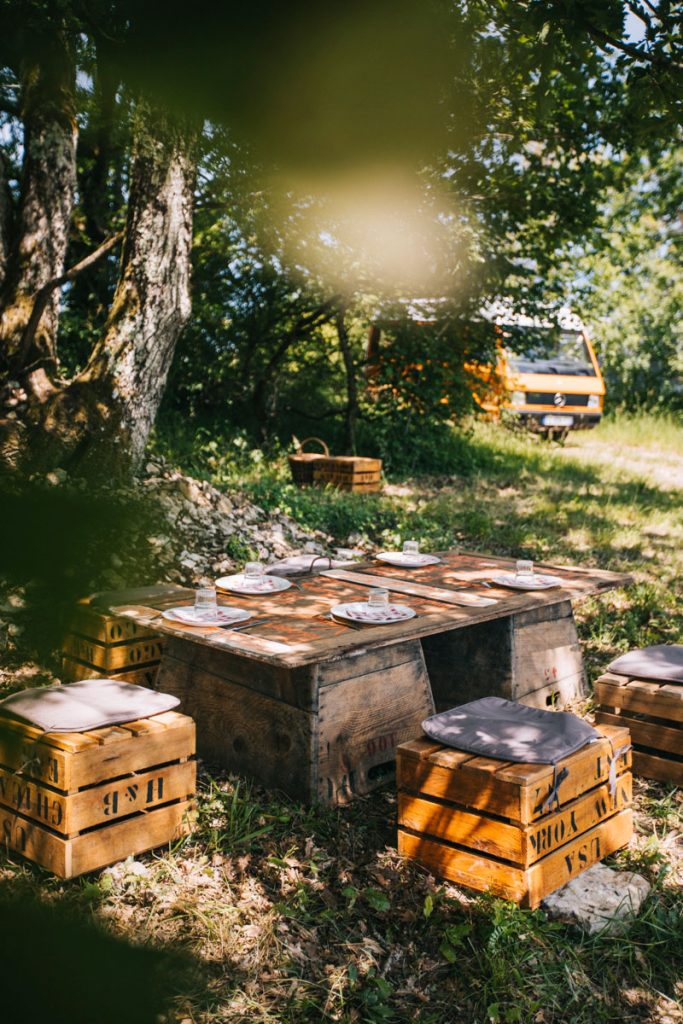 Une dégustation originale de champagne lors d'un goutons machons. crédit photo : Clara Ferrand - blog Wildroad