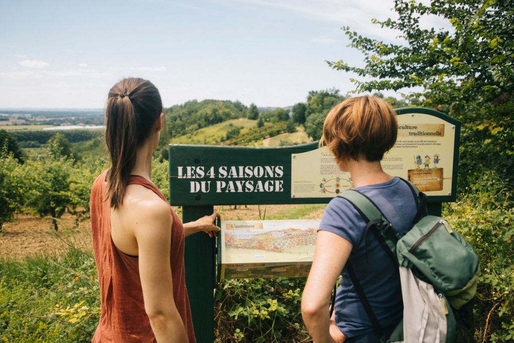 Sentier pédagogique à découvrir en famille dans le Tarn et Garonne. crédit photo : Clara Ferrand - blog Wildroad