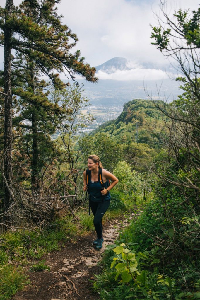 Randonnée jusqu'au belvédère du bec du corbeau à Chambery. crédit photo : Clara Ferrand - blog Wildroad