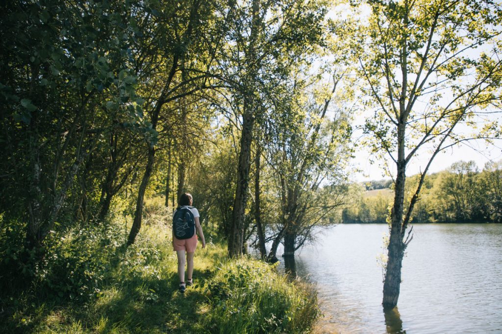 La randonnée du circuit de la Cheneraie dans le Tarn et Garonne. crédit photo : Clara Ferrand - blog Wildroad