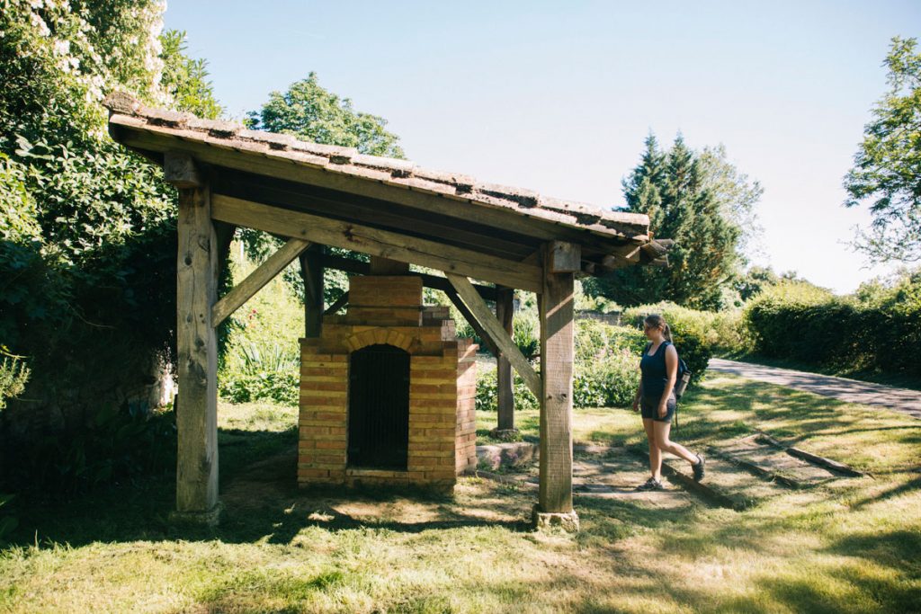 Le four à potier dans le Tarn et Garonne. crédit photo : Clara Ferrand - blog Wildroad