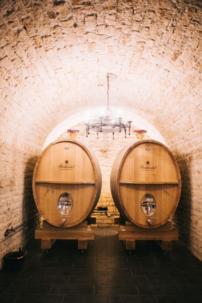 Visite de cave de la côte des Bar de la maison Richardot. crédit photo : Clara Ferrand - blog Wildroad