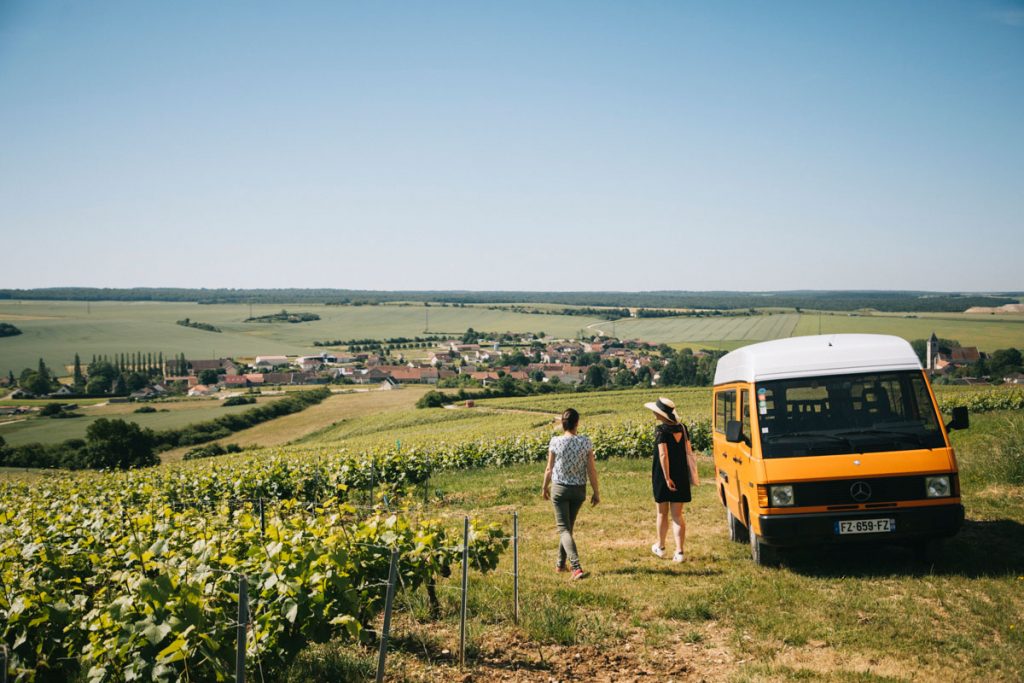 Visite de vignoble en Champagne avec l'empreinte des Fées. crédit photo : Clara Ferrand - blog Wildroad