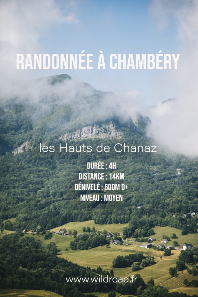 Itinéraire de randonnée pour découvrir Chambéry et ses alentours. crédit photo : Clara Ferrand - blog Wildroad. #savoie #auvergnerhonealpes #randonnée #chambery