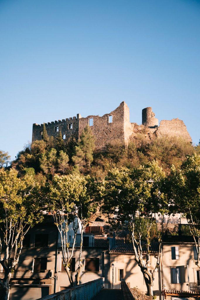 Visiter le chateau de Durban-Corbières. crédit photo : Clara Ferrand - blog Wildroad