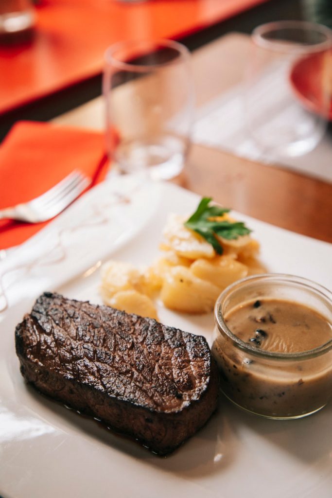 Bonne adresse pour manger dans le Perche. crédit photo : Clara Ferrand - blog Wildroad
