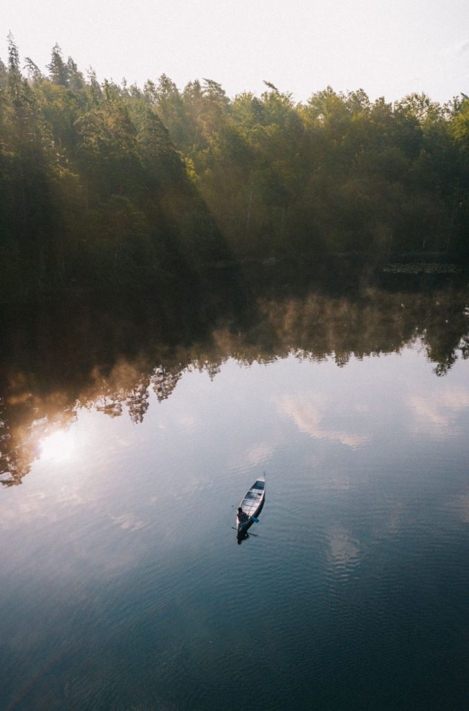 Canoë trip : une semaine d'autonomie sur les lacs suédois. crédit photo : Clara Ferrand -blog Wildroad