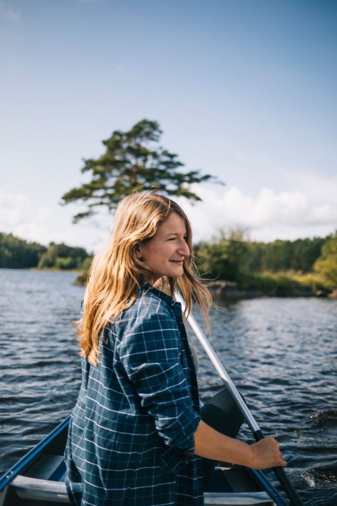 Canoë Trip en suède : mon aventure sur les lacs suédois. crédit photo : Clara Ferrand - blog Wildroad