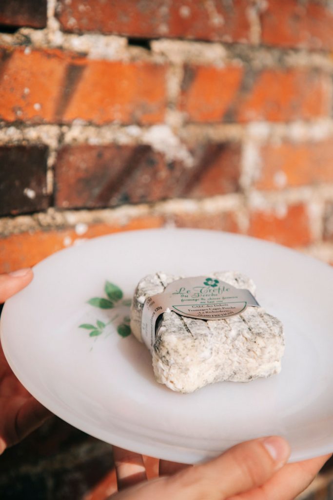 Les fromages du Perche : le Trèfle de chèvre. crédit photo : Clara Ferrand - blog Wildroad