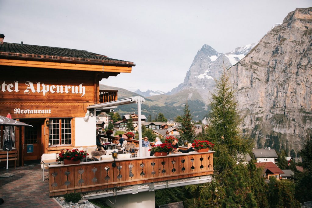 Visiter le village de Mürren dans les Alpes Suisses. crédit photo : Clara Ferrand - blog Wildroad