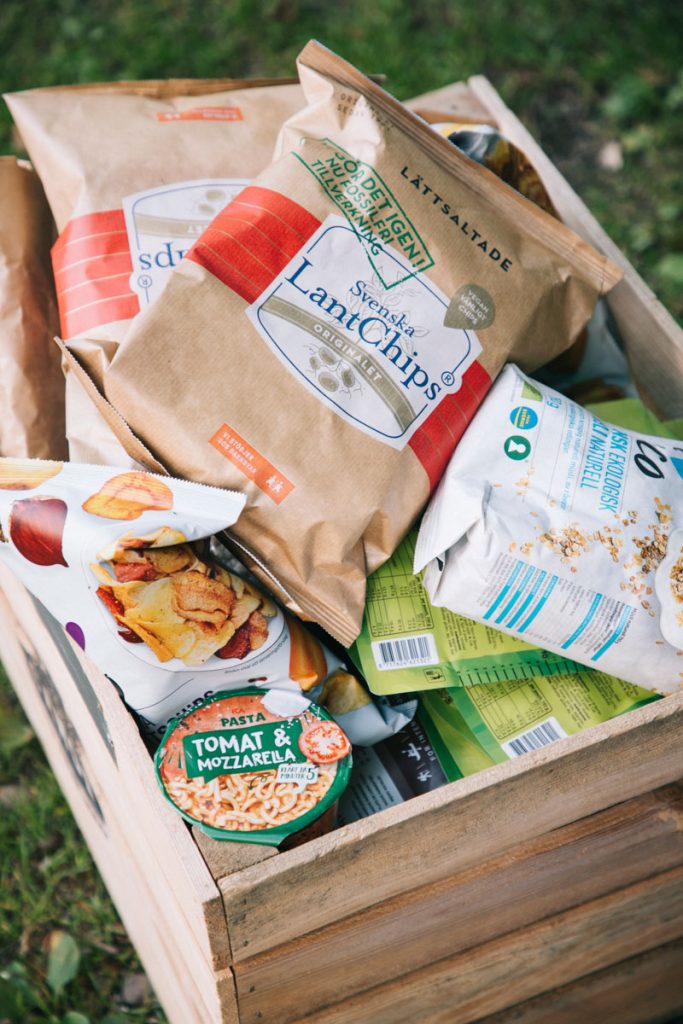 Le foodpack fournis par Travelbase pendant le Canoë trip. crédit photo :;Clara Ferrand - blog Wildroad