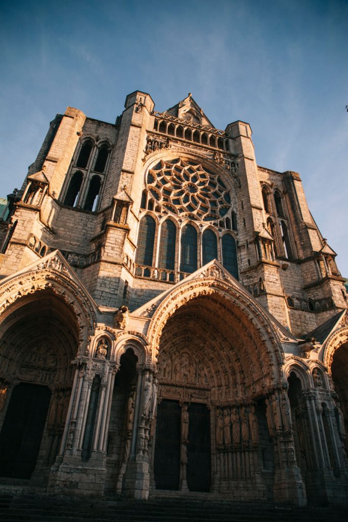 La cathédrale de Chartres classée au patrimoine mondiale de l'UNESCO. Crédit photo : Clara Ferrand - blog Wildroad