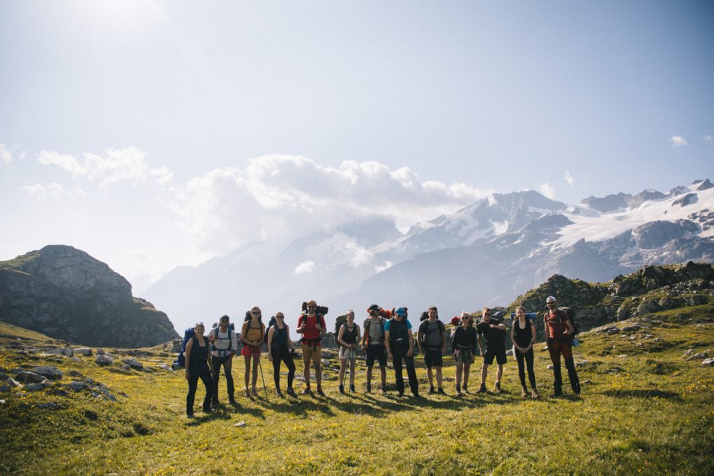 Mon anniversaire avec tous mes amis à la montagne lors d'un bivouac