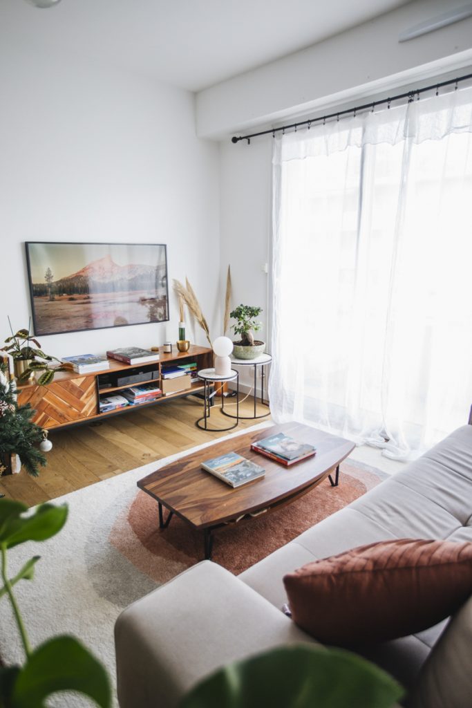 L'appartement fini à Chambéry après 6 mois de travaux.