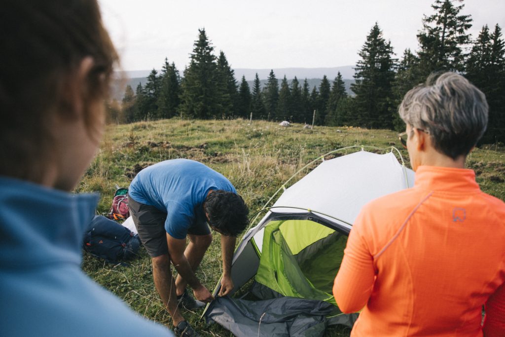 Bivouac week-end avec Chilowé