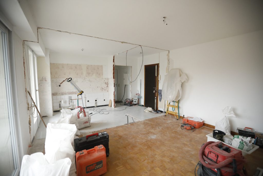 Travaux de rénovation appartement Chambéry.