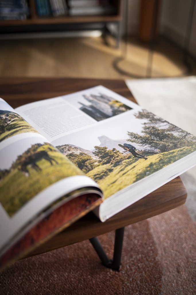 Publication de Clara Ferrand dans Wanderlust Alps