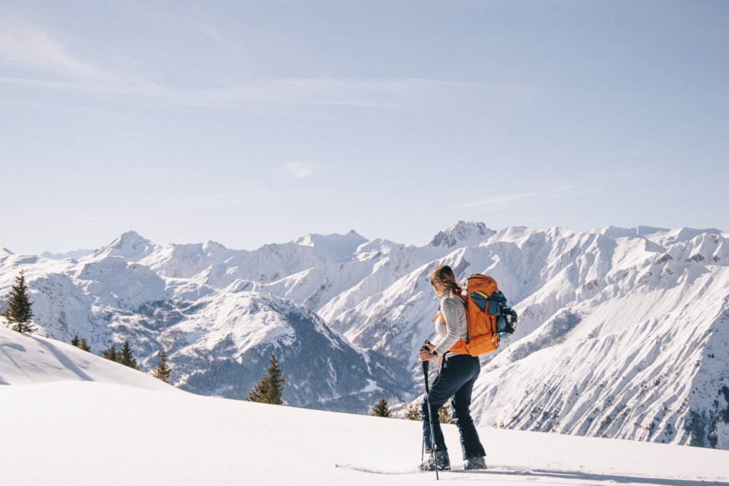Ski de randonnée en savoie pour une balade facile. crédit photo : Clara Ferrand - blog Wildroad