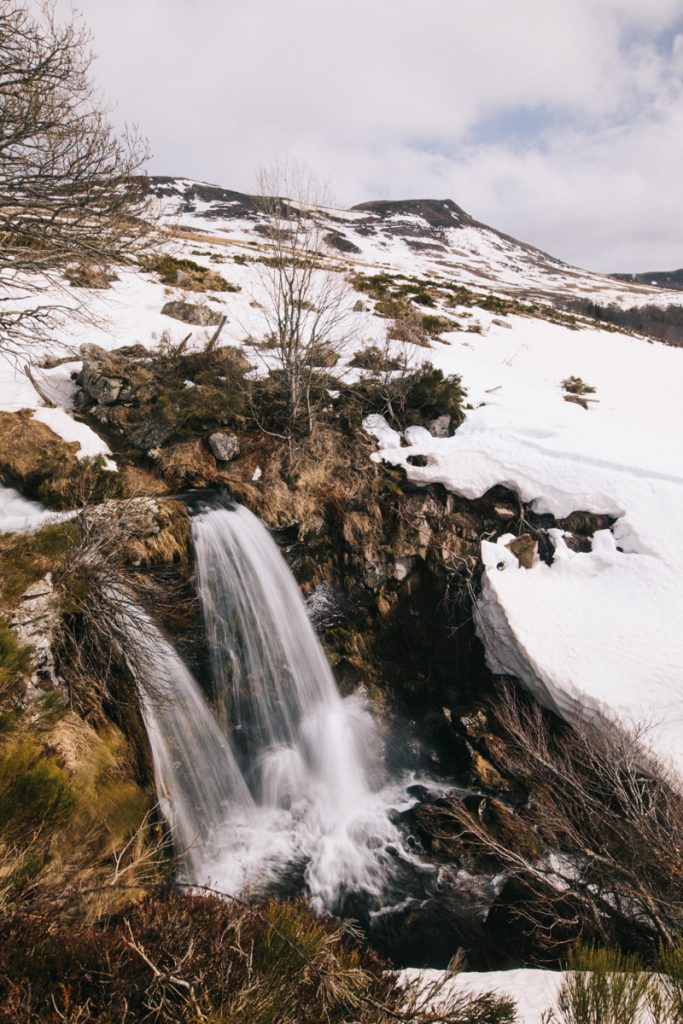 La cascade de Grandval en Auvergne. crédit photo : Clara Ferrand - blog Wildroad