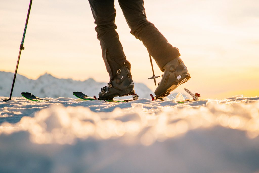 Choisir ses chaussures de ski de randonnée ou de freerando. crédit photo : Clara Ferrand - blog WIldroad