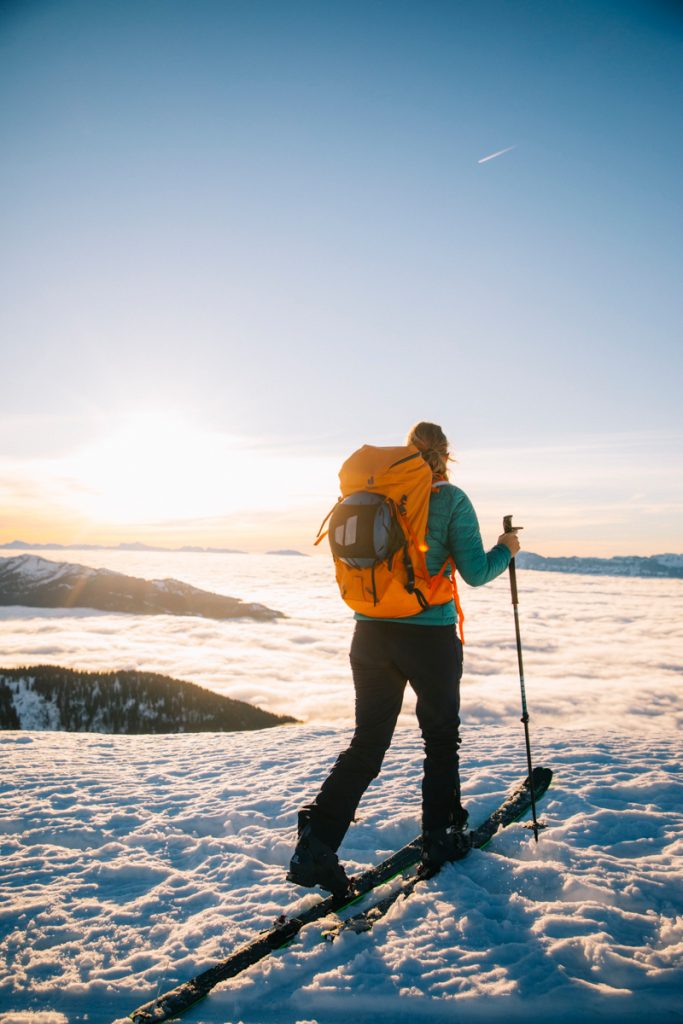 Trouver son équipement de ski de randonnée parfait Au Vieux Campeur. crédit photo : Clara Ferrand - blog WIldroad