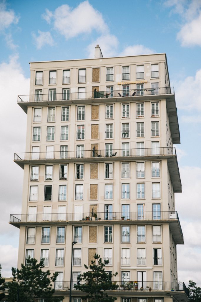 L'architecture après guerre du Havre classé à l'UNESCO. crédit photo : Clara Ferrand - blog Wildroad