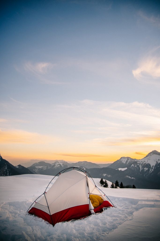 Comment ne pas avoir froid en bivouac ? crédit photo : Clara Ferrand - blog Wildroad