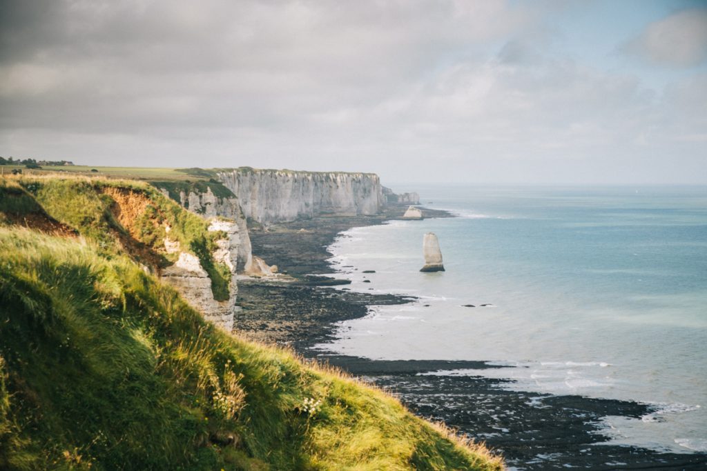 Le sentier des falaises, une randonnée le long du GR21 en normandie. crédit photo : Clara Ferrand - blog WIldroad
