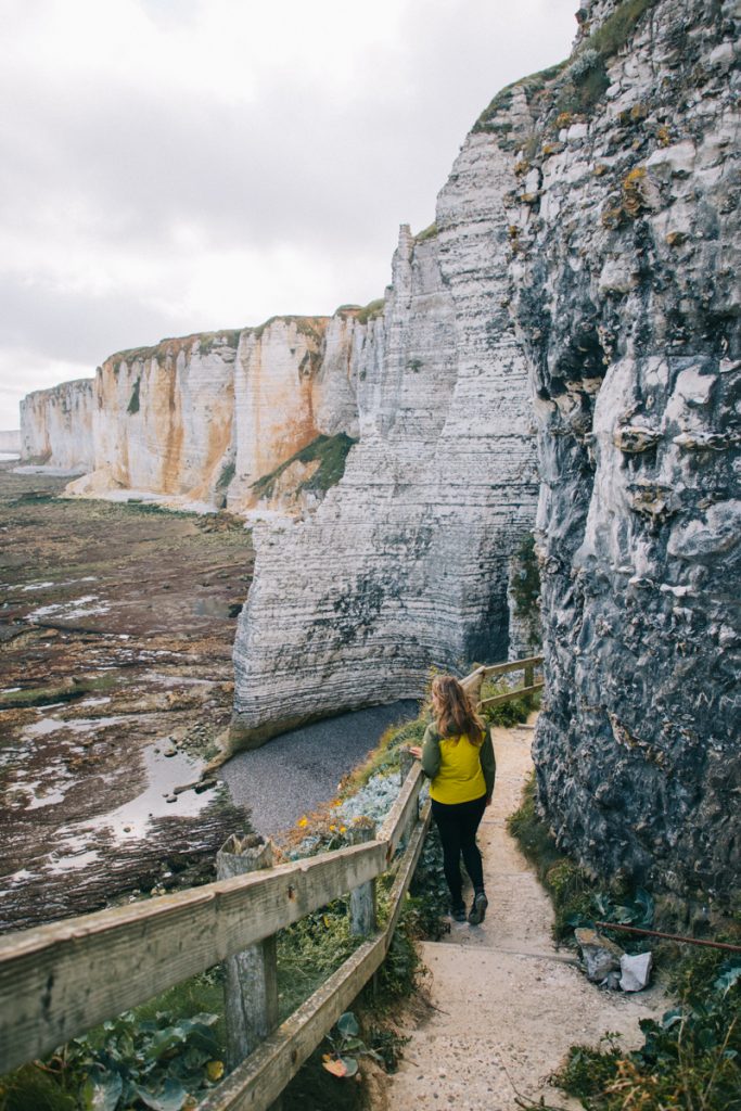 Les points de vue de la côte de'Albatre à Etretat. crédit photo : Clara Ferrand - blog Wildroad