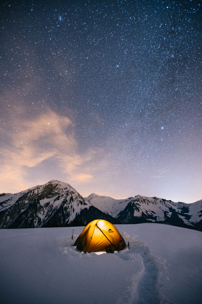 Dormir dehors : mes conseils pour ne pas avoir froid. crédit photo : Clara Ferrand - blog Wildroad