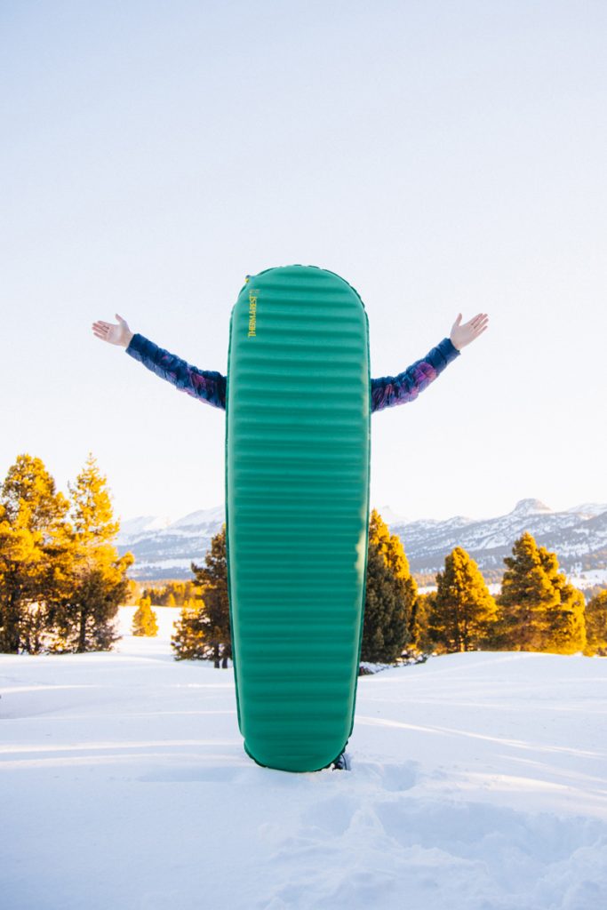 Les matelas Thgermarest les meilleurs du marché. crédit photo : Clara Ferrand - blog Wildroad
