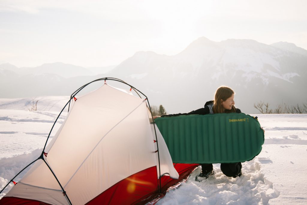 Les meilleures matelas gonflable de trek. crédit photo : Clara Ferrand - blog Wildroad