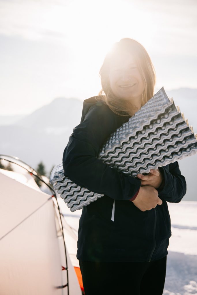 Le matelas en mousse Zlite de Thermarest. crédit photo : Clara Ferrand - blog Wildroad