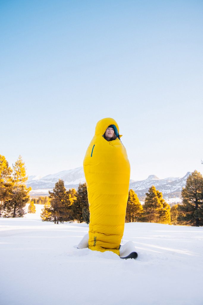 Quelle temperature confort choisir pour son premier sac de couchage. crédit photo : Clara Ferrand - blog WIldroad