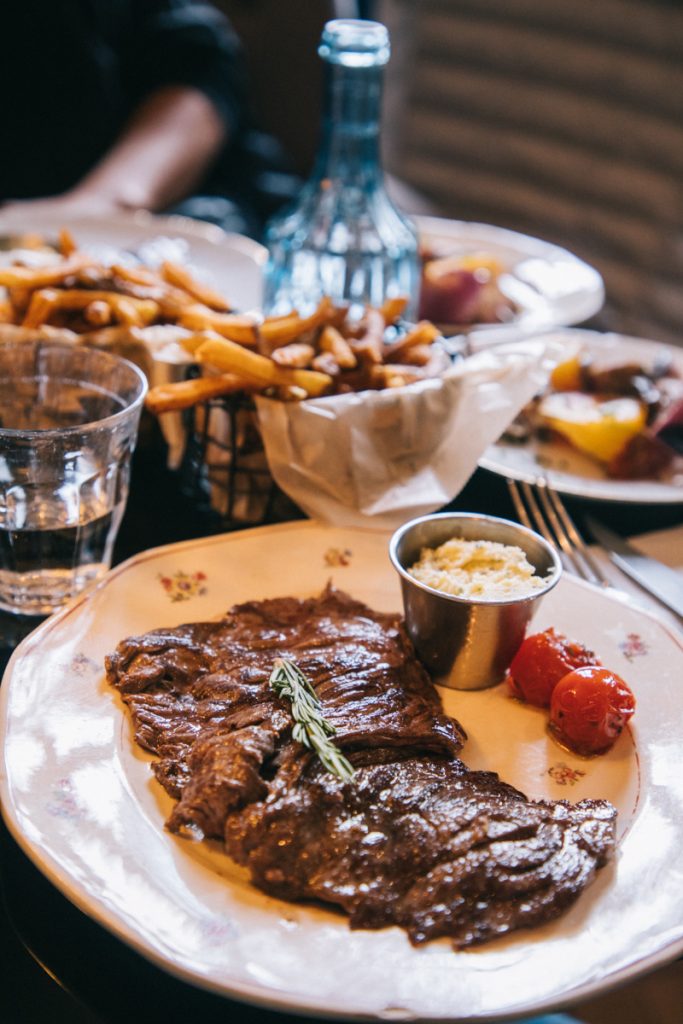 Cuisine du restaurant les enfants sages au Havre. crédit photo : Clara Ferrand - blog WIldroad